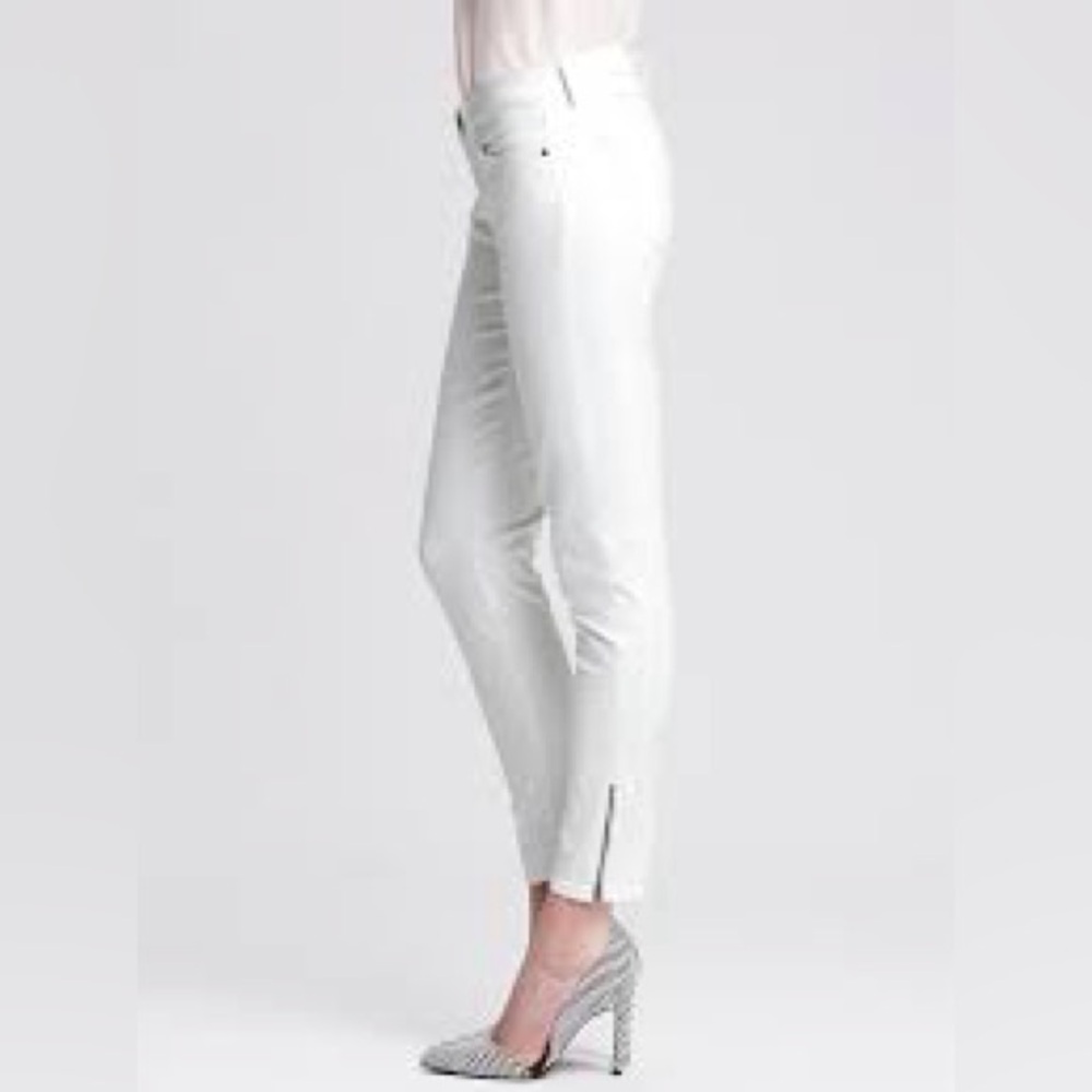Banana Republic Mid-rise Skinny Ankle Zip Jeans